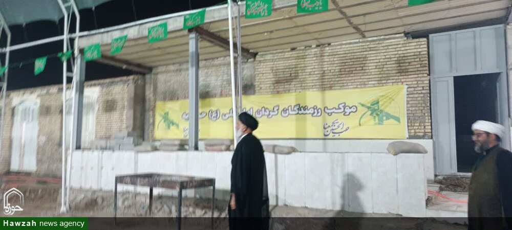 بازدید میدانی امام جمعه اهوز از وضعیت خدمت‌دهی به زائران اربعین در چذابه