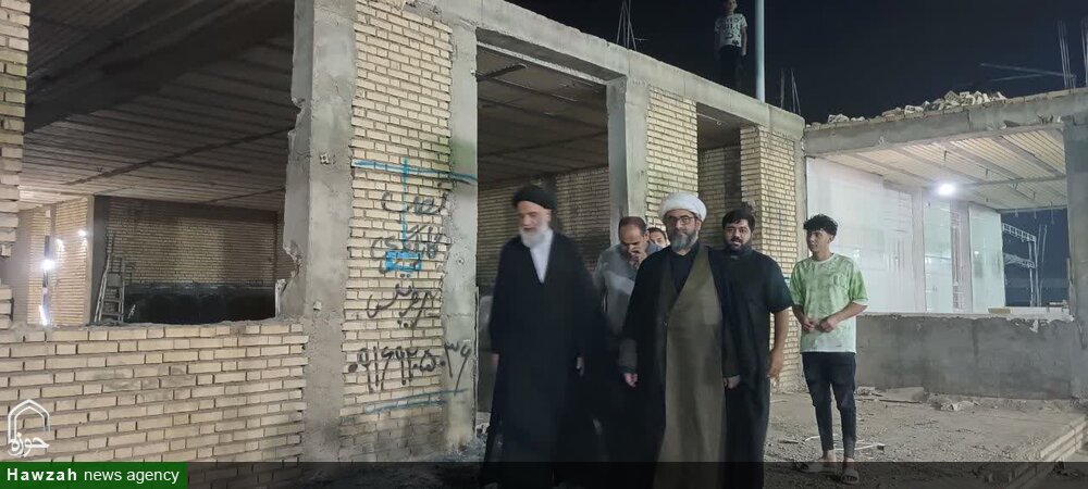 بازدید میدانی امام جمعه اهوز از وضعیت خدمت‌دهی به زائران اربعین در چذابه