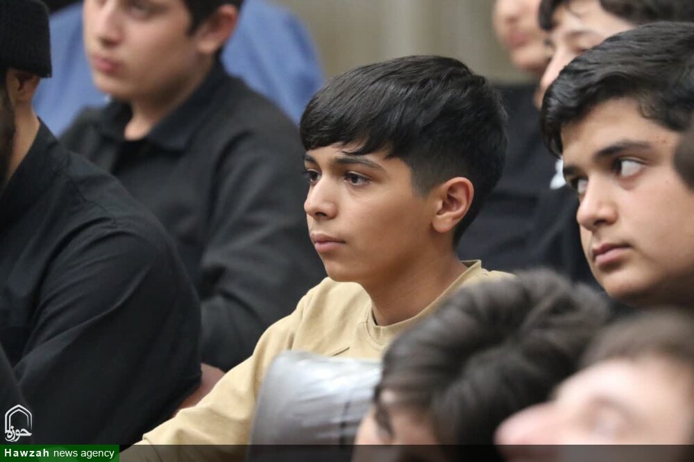 دیدار طلاب جدید الورود حوزه های علمیه استان اردبیل با امام جمعه اردبیل