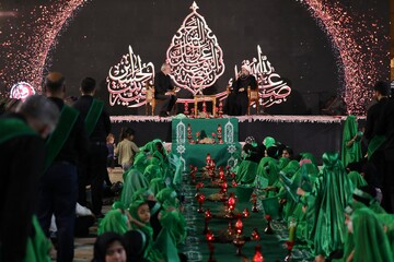 بزرگ‌ترین سفره حضرت رقیه (س) در قم برپا شد