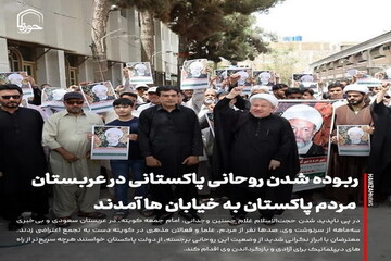 عکس نوشت| ربوده شدن روحانی پاکستانی در عربستان؛ مردم پاکستان به خیابان ها آمدند
