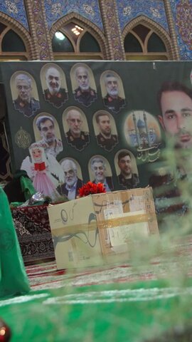 تصاویر/در آستانه شهادت دختر سه ساله حضرت اباعبدالله الحسین (ع) سفره حضرت رقیه (س) در نجف ایران