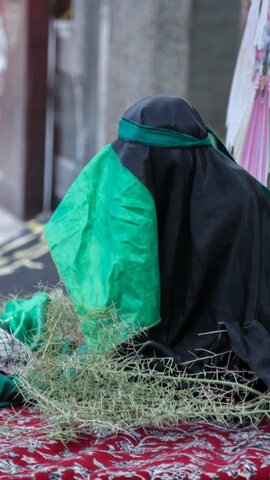 تصاویر/در آستانه شهادت دختر سه ساله حضرت اباعبدالله الحسین (ع) سفره حضرت رقیه (س) در نجف ایران