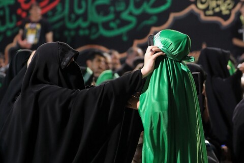 تصاویر/ بزرگترین سفره جهاتی حضرت رقیه (س)