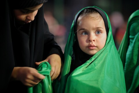 تصاویر/ بزرگترین سفره جهاتی حضرت رقیه (س)