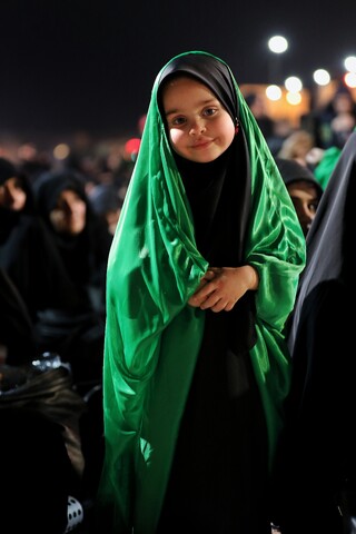 تصاویر/ بزرگترین سفره جهاتی حضرت رقیه (س)