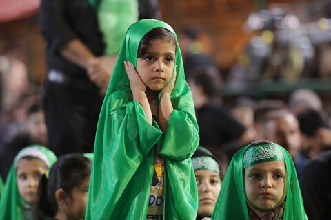 تصاویر/ بزرگترین سفره جهاتی حضرت رقیه (س)