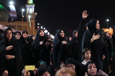 تصاویر/ بزرگترین سفره جهاتی حضرت رقیه (س)