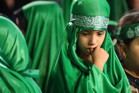 تصاویر/ بزرگترین سفره جهاتی حضرت رقیه (س)