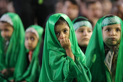 تصاویر/ بزرگترین سفره جهاتی حضرت رقیه (س)