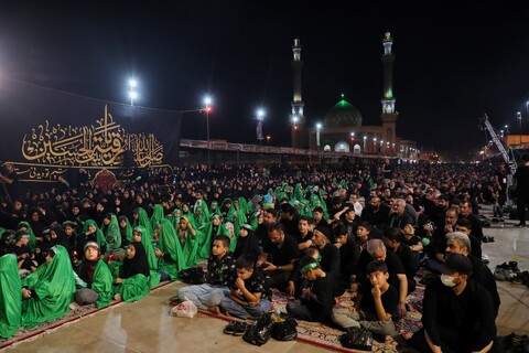 تصاویر/ بزرگترین سفره جهاتی حضرت رقیه (س)