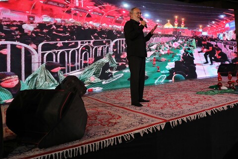 تصاویر/ بزرگترین سفره جهاتی حضرت رقیه (س)