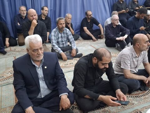 تصاویر/ مراسم گرامیداشت بسیجی شهید علی کباری،در کاشان