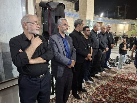 تصاویر/ مراسم گرامیداشت بسیجی شهید علی کباری،در کاشان