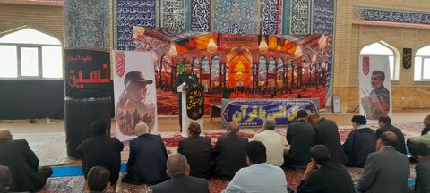 مراسم گرامیداشت اربعین شهدای اقتدار در شهرستان چوار