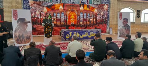 مراسم گرامیداشت اربعین شهدای اقتدار در شهرستان چوار