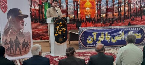 مراسم گرامیداشت اربعین شهدای اقتدار در شهرستان چوار