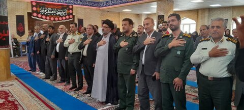 مراسم گرامیداشت اربعین شهدای اقتدار در شهرستان چوار