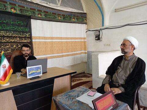 تصاویر/ جلسه دفاعیه تحقیق پایانی طلاب مدرسه علمیه آیت‌الله مدنی کاشانی(ره)