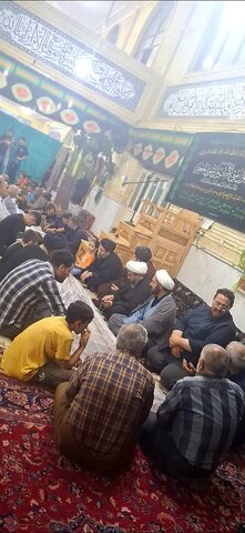 تصاویر مراسم شب عزای دردانه ابا عبداللّه الحسین (ع) حضرت رقیه(س)در الیگودرز