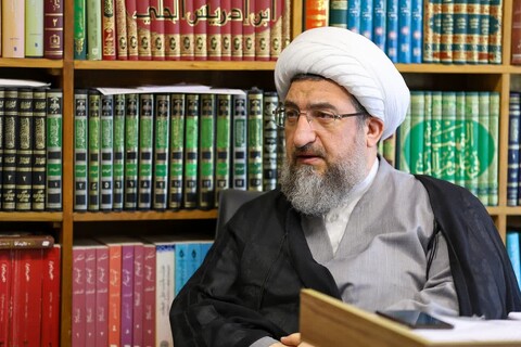 تصاویر | دیدار مدیر دفتر نمایندگی ولی فقیه در جمهوری آذربایجان  با نماینده ولی فقیه در استان آذربایجان شرقی