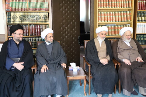 تصاویر | دیدار مدیر دفتر نمایندگی ولی فقیه در جمهوری آذربایجان  با نماینده ولی فقیه در استان آذربایجان شرقی