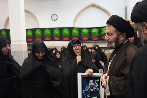 تصاویر مراسم گرامیداشت شهدای جنگ ۱۲ روزه در مدرسه علمیه فاطمیه خواهران خرم آباد