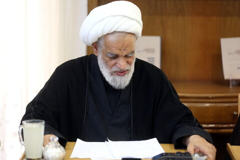 تصاویر/ کرسی مجتمع عالی تربیت مجتهد مدیر