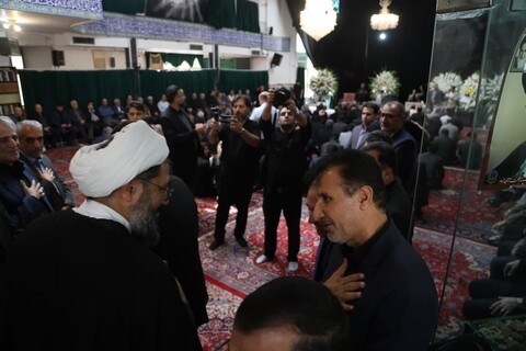 تصاویر / مراسم یادبود مرحوم نیکبخت استاندار سابق همدان