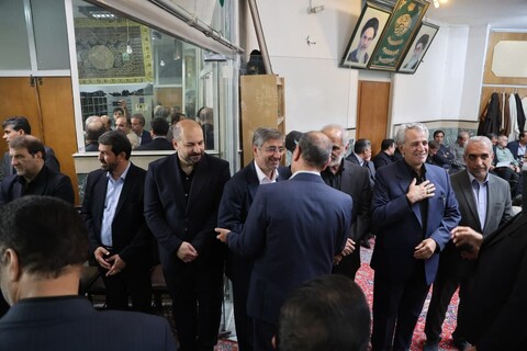 تصاویر / مراسم یادبود مرحوم نیکبخت استاندار سابق همدان