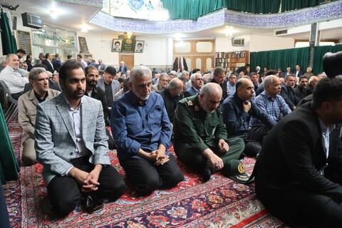 تصاویر / مراسم یادبود مرحوم نیکبخت استاندار سابق همدان