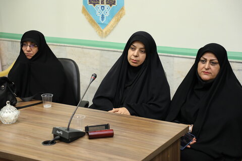 تصاویر / نشست سفیران زینبی کمیته فرهنگی وآموزشی ستاد اربعین حسینی استان قزوین