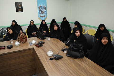 تصاویر / نشست سفیران زینبی کمیته فرهنگی وآموزشی ستاد اربعین حسینی استان قزوین