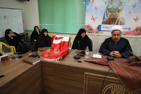 تصاویر / نشست سفیران زینبی کمیته فرهنگی وآموزشی ستاد اربعین حسینی استان قزوین