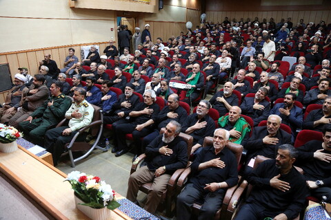 تصاویر/ آیین تکریم و نکوداشت خادمان و خدمتگزارن مجالس حسینی