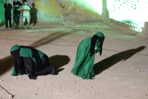 تصاویر/ تعزیه خرابه شام در دیّر