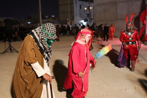 تصاویر/ تعزیه خرابه شام در دیّر