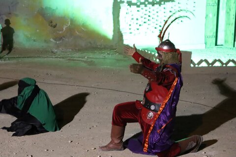 تصاویر/ تعزیه خرابه شام در دیّر