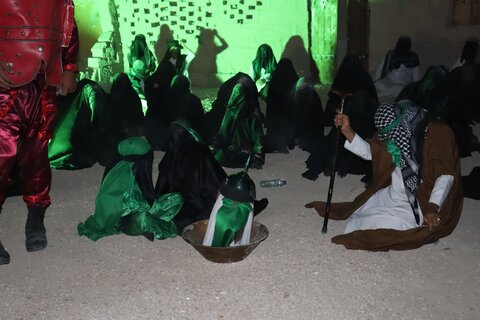 تصاویر/ تعزیه خرابه شام در دیّر