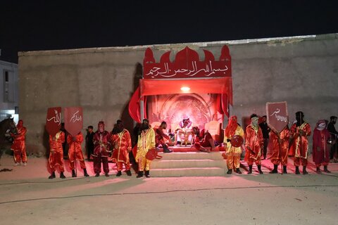 تصاویر/ تعزیه خرابه شام در دیّر