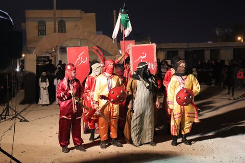 تصاویر/ تعزیه خرابه شام در دیّر