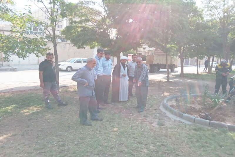 احداث زمین فوتبال جوانان شهرک جهاد کرمانشاه آغاز شد+ تصاویر