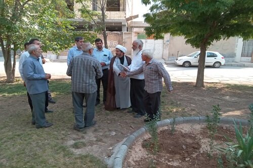 احداث زمین فوتبال جوانان شهرک جهاد کرمانشاه آغاز شد+ تصاویر