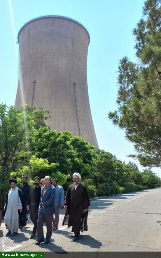 امام جمعه بناب از نیروگاه حرارتی سهند بازدید کرد+ عکس