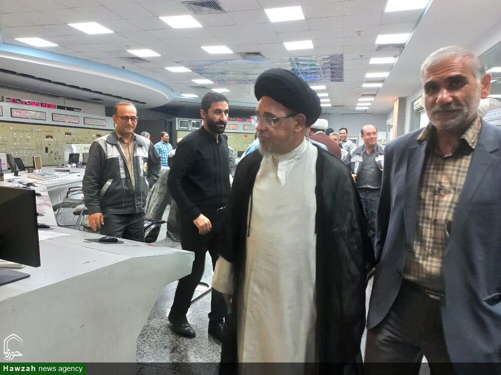 امام جمعه بناب از نیروگاه حرارتی سهند بازدید کرد+ عکس