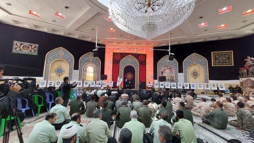 مراسم گرامیداشت ۲۹ شهید استان خراسان رضوی در جنگ تحمیلی ۱۲ روزه