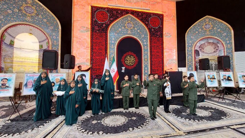 مراسم گرامیداشت ۲۹ شهید استان خراسان رضوی در جنگ تحمیلی ۱۲ روزه