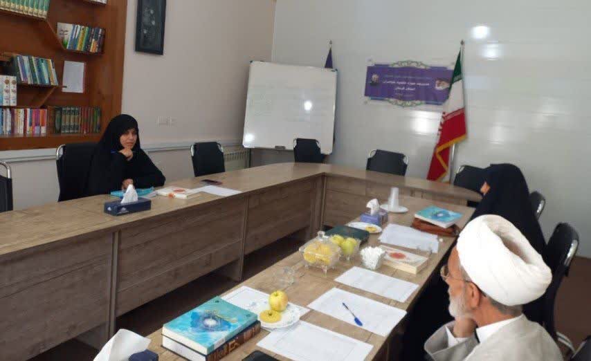 تصاویر/ مصاحبه در مدیریت حوزه علمیه خواهران‌ استان کرمان
