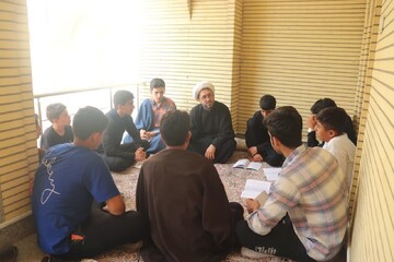 تصاویر/ برگزاری کلاس های میثاق طلبگی حوزه علمیه آذربایجان غربی