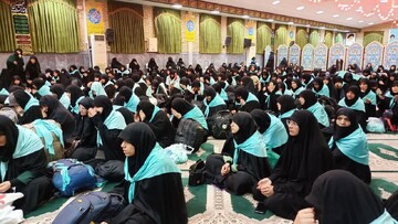 آغاز کاروان همپای قافله از جامعة الزهراء(س) به‌ سوی کربلا